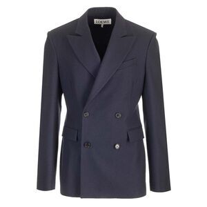 Loewe Men Double-Breasted  Jacket